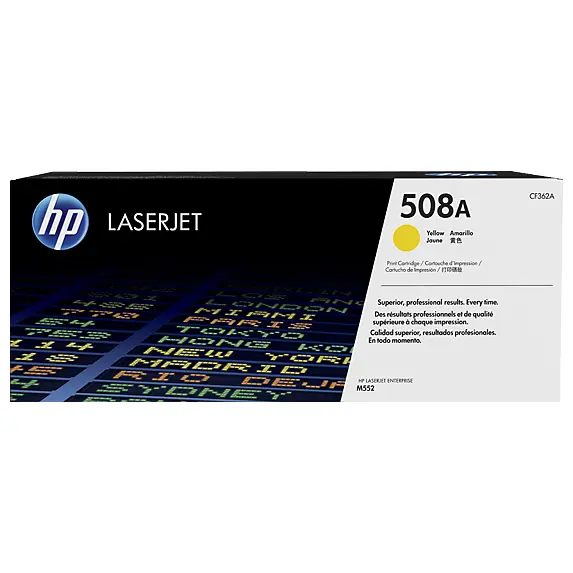 OEM HP CF362A Yellow 5000 Pages Original Toner 508A