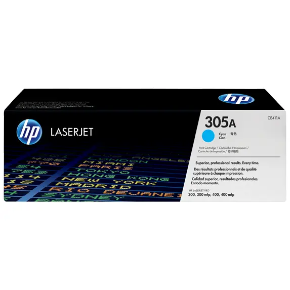 OEM HP CF411A Cyan 2300 Pages Original Toner 410A