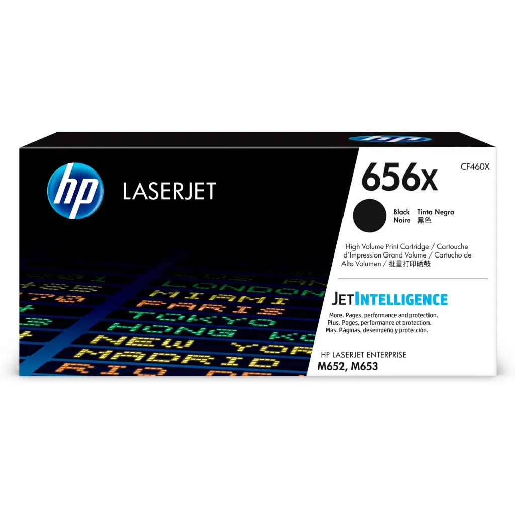 OEM HP CF460X 656X Toner Cartridge Black 27K for HP LaserJet M 652