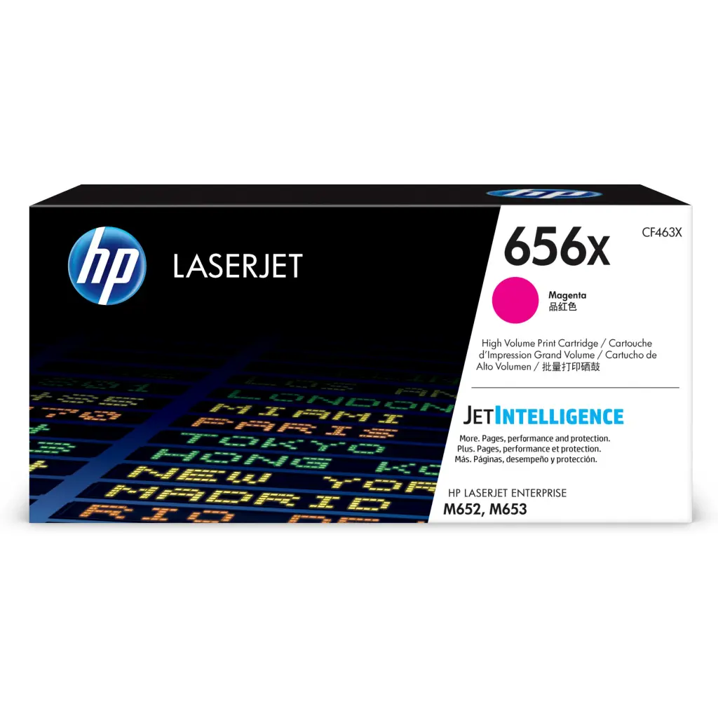 OEM HP CF463X 656X Toner Cartridge Magenta 22Kfor HP LaserJet M 652