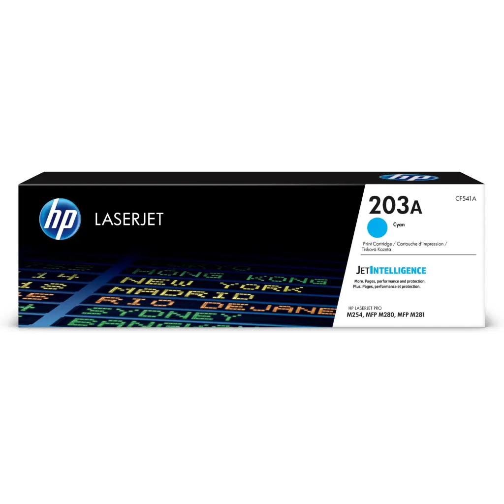 OEM HP CF541A Cyan 1300 Pages Original Toner 203A
