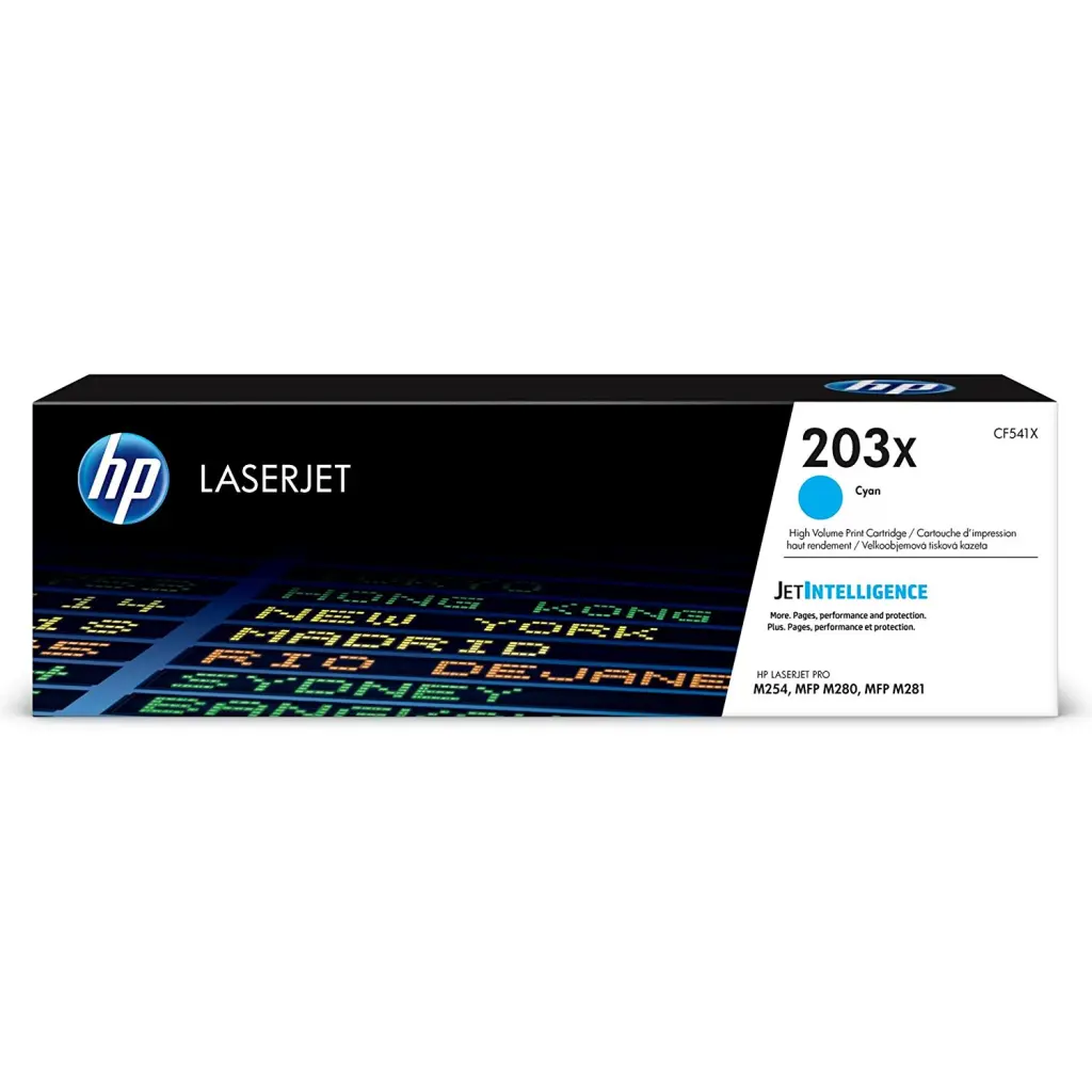 OEM HP CF541X Cyan 2500 Pages Original Toner 203X