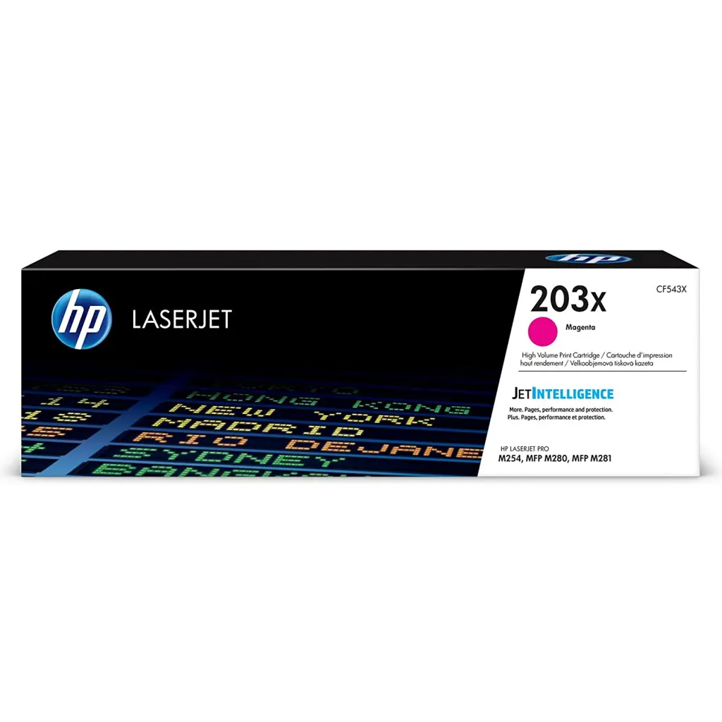 OEM HP CF543X Magenta 2500 Pages Original Toner 203X