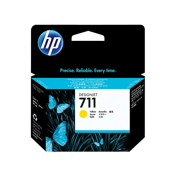 OEM HP CZ132A (711) Ink Cartridge Yellow 29ml