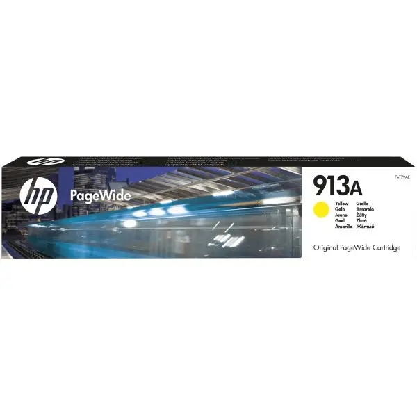 OEM HP F6T79AE (913A) Ink Cartridge Yellow 3K Pages