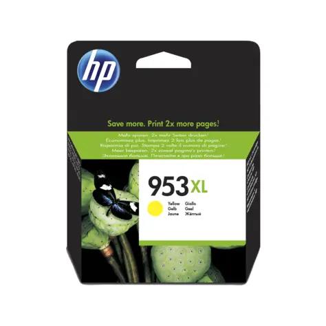 OEM HP F6U18AE (953XL) INK CARTRIDGE YELLOW 1.6K PAGES 20ML