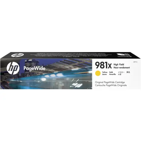 OEM HP L0R11A 981X Yellow 10000 Pages Original Ink