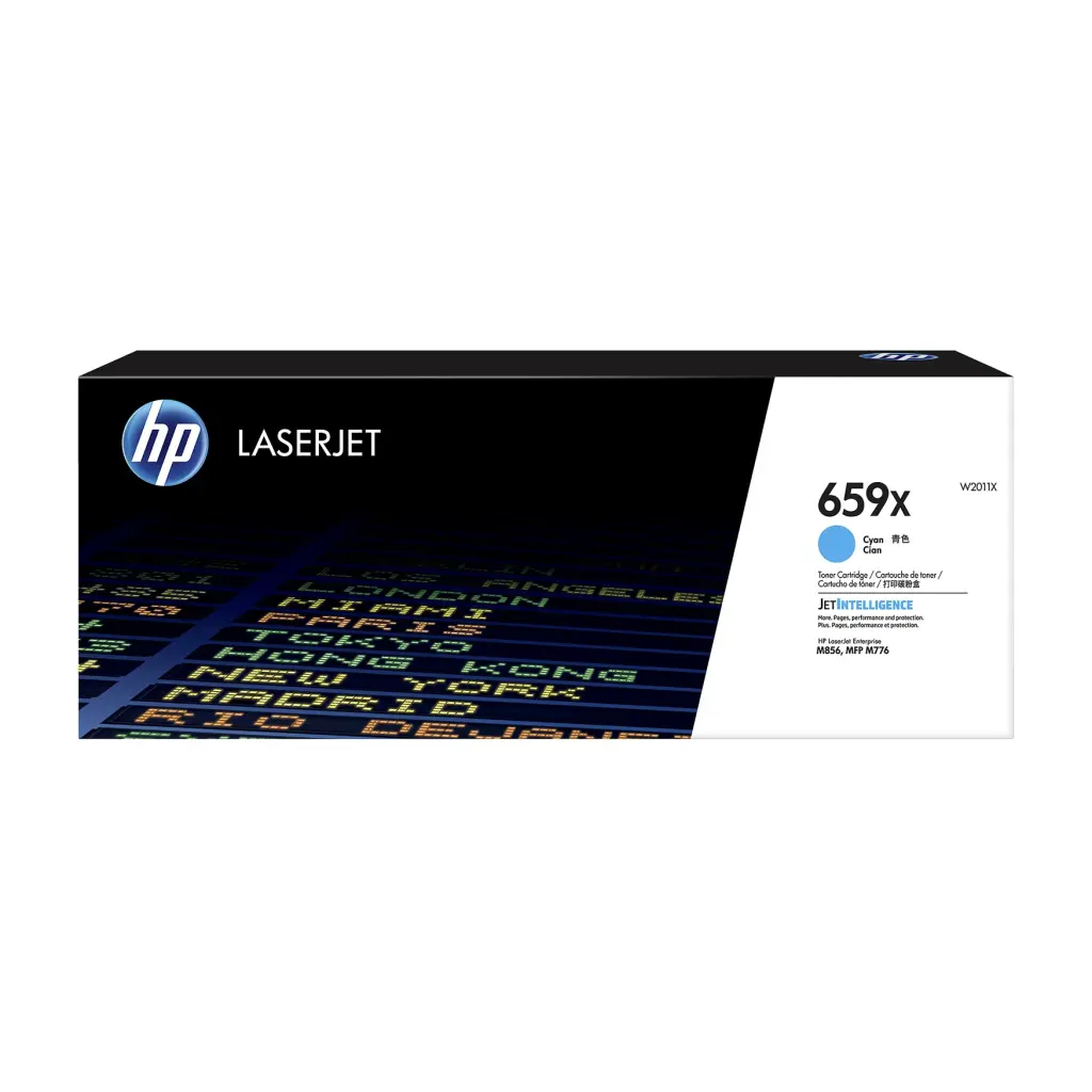 OEM HP W2011X (659X) Toner Kit Cyan High Capacity 29K Pages