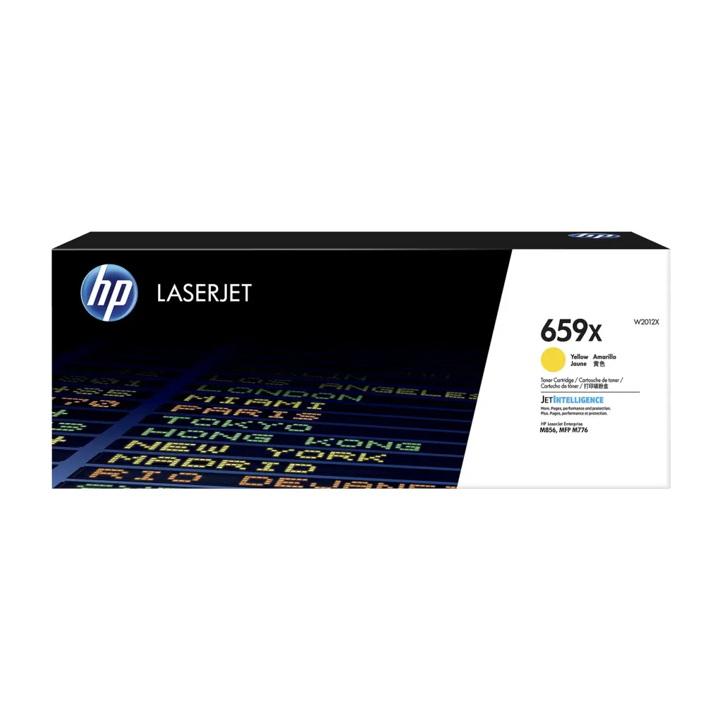 OEM HP W2012X (659X) Toner Kit Yellow High Capacity 29K Pages