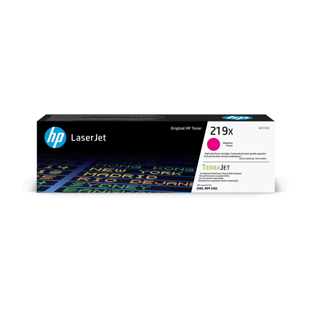 OEM HP W2193X/219X Magenta Toner Cartridge