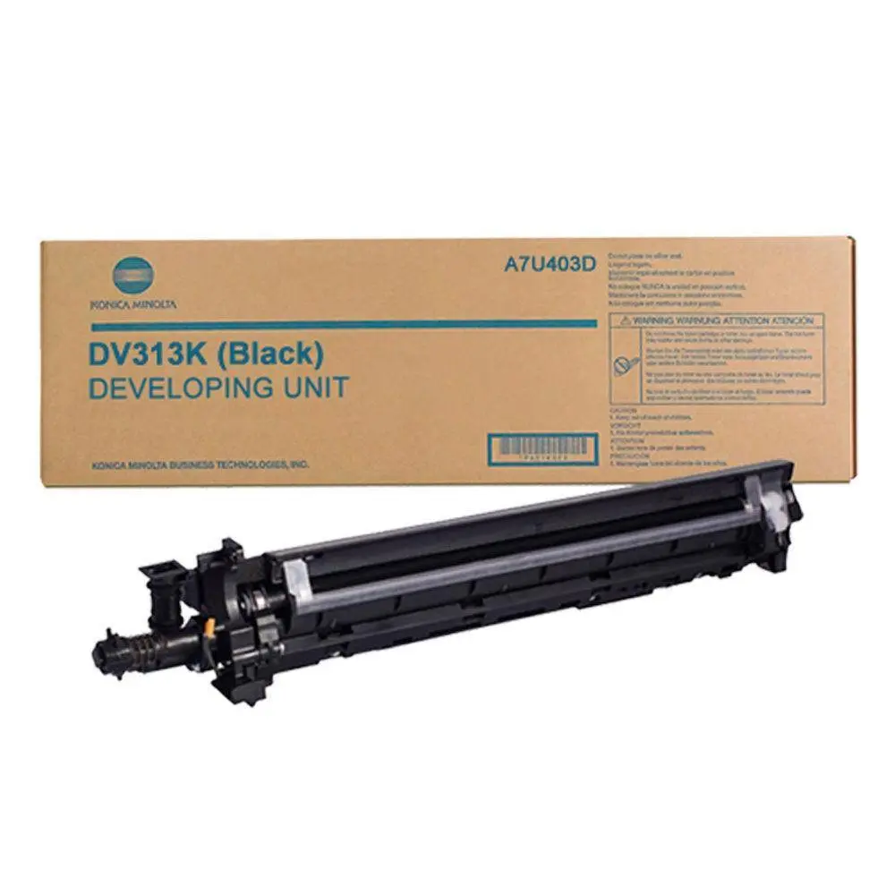 OEM Konica Minolta A7U403D Developing Unit DV313K black bizhub C258/308/368