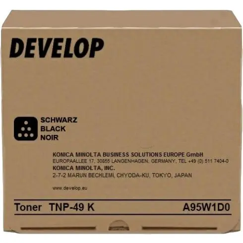 OEM Konica Minolta A95W150 TNP49K BlackToner