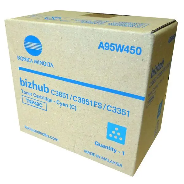 OEM Konica Minolta A95W450 TNP49C Toner cyan