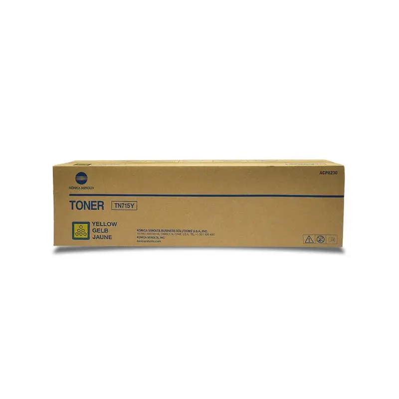 OEM Konica Minolta ACP8230 TN715Y Yellow Toner