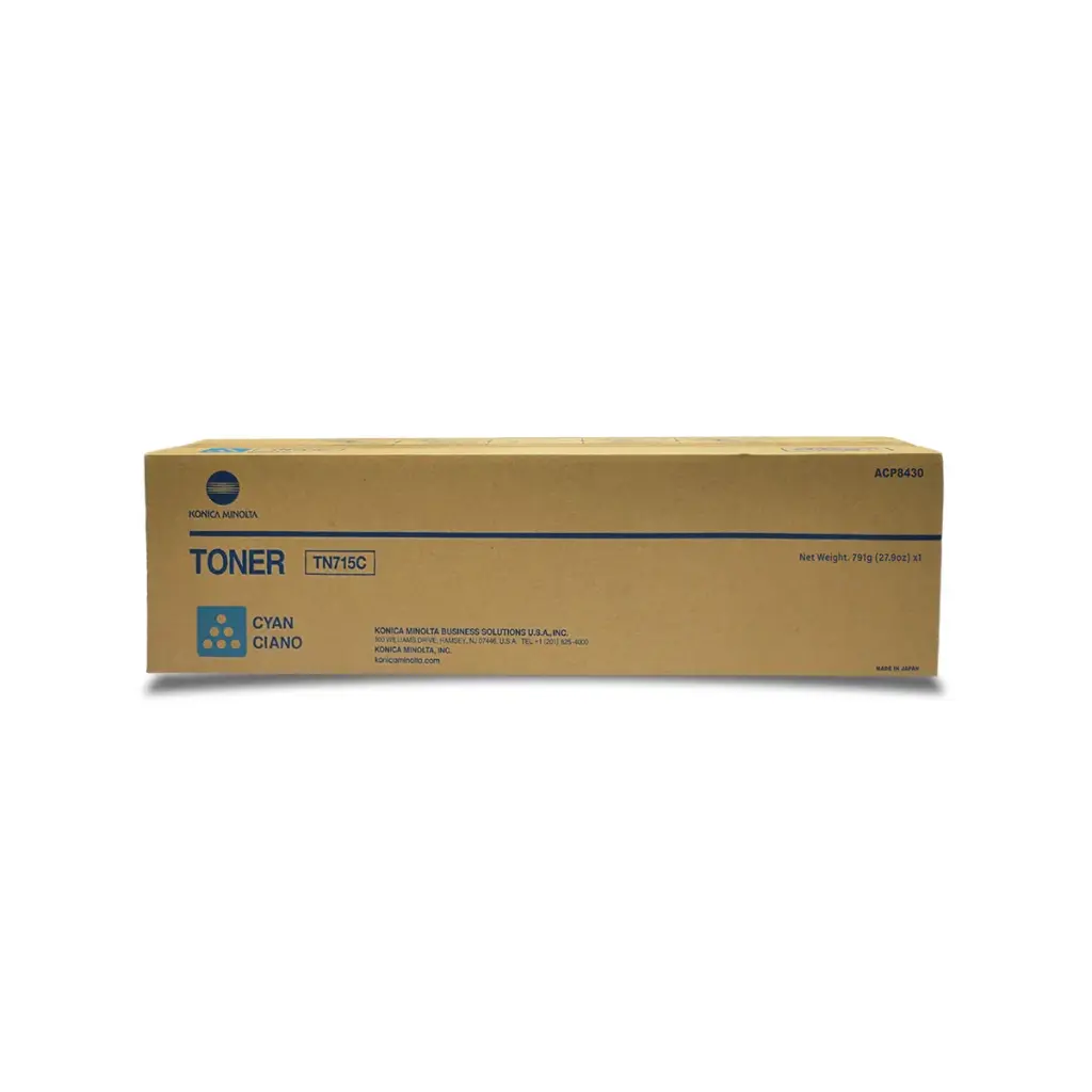 OEM Konica Minolta ACP8430 TN715C Cyan Toner