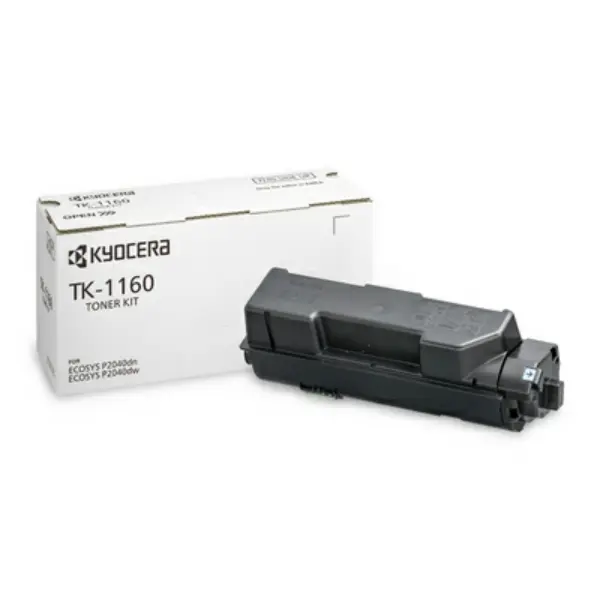 OEM Kyocera TK1160 Black 7200 Pages Original Toner 1T02RY0NL0