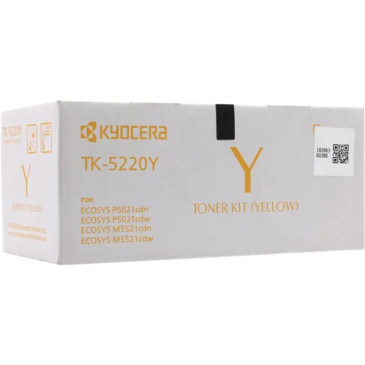 OEM Kyocera TK5220Y Yellow 1200 Pages Original Toner 1T02R9ANL1