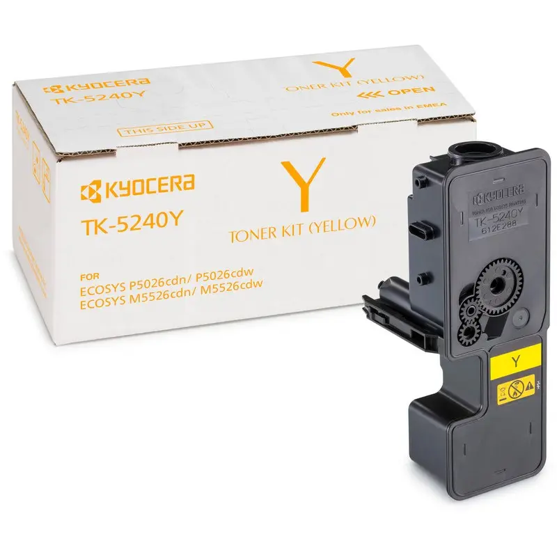 OEM Kyocera TK5240Y Yellow 3000 Pages Original Toner 1T02R7ANL0