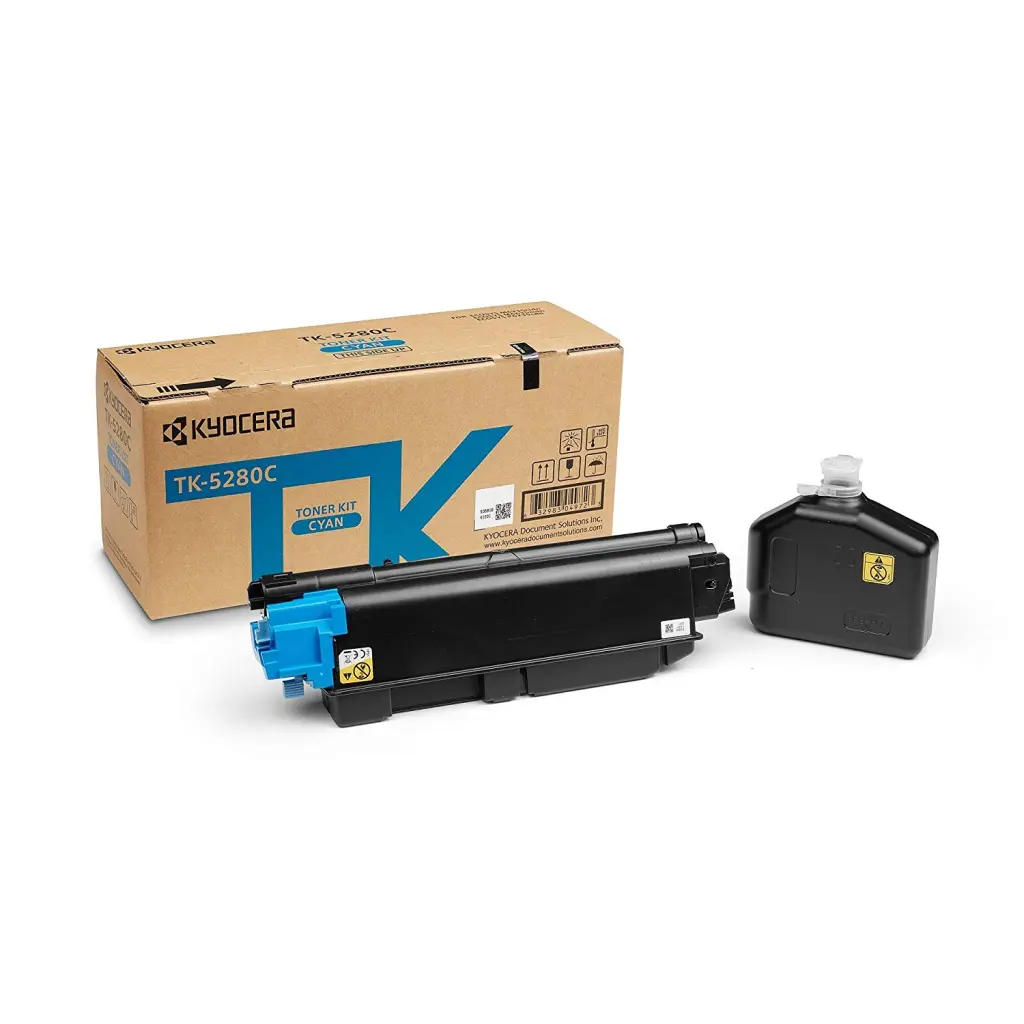 OEM Kyocera TK5280C Cyan 11000 Pages Original Toner 1T02TWCNL0