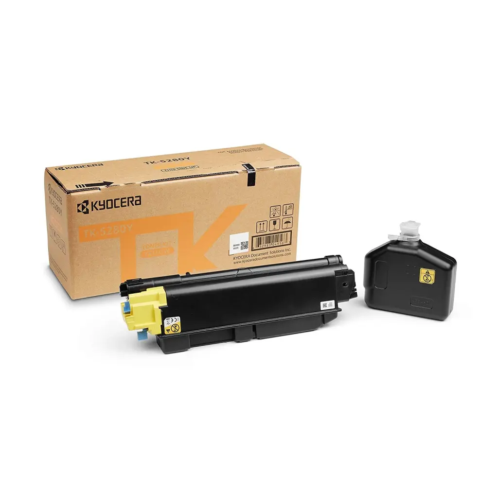 OEM Kyocera TK5280Y Yellow 11000 Pages Original Toner 1T02TWANL0
