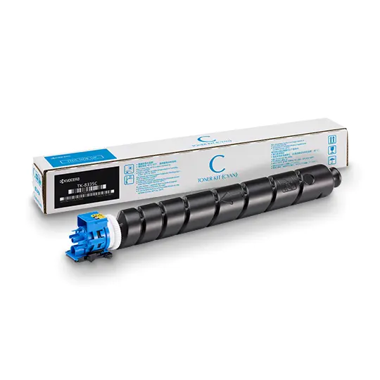 OEM Kyocera TK8335C Cyan 15000 Pages Original Toner 1T02RLCNL0