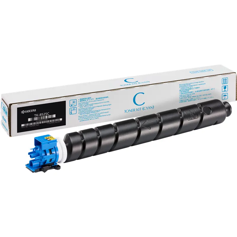 OEM Kyocera TK8525C Cyan 20000 Pages Original Toner 1T02RMCNL0