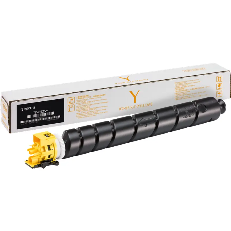 OEM Kyocera TK8525Y Yellow 20000 Pages Original Toner 1T02RMANL0