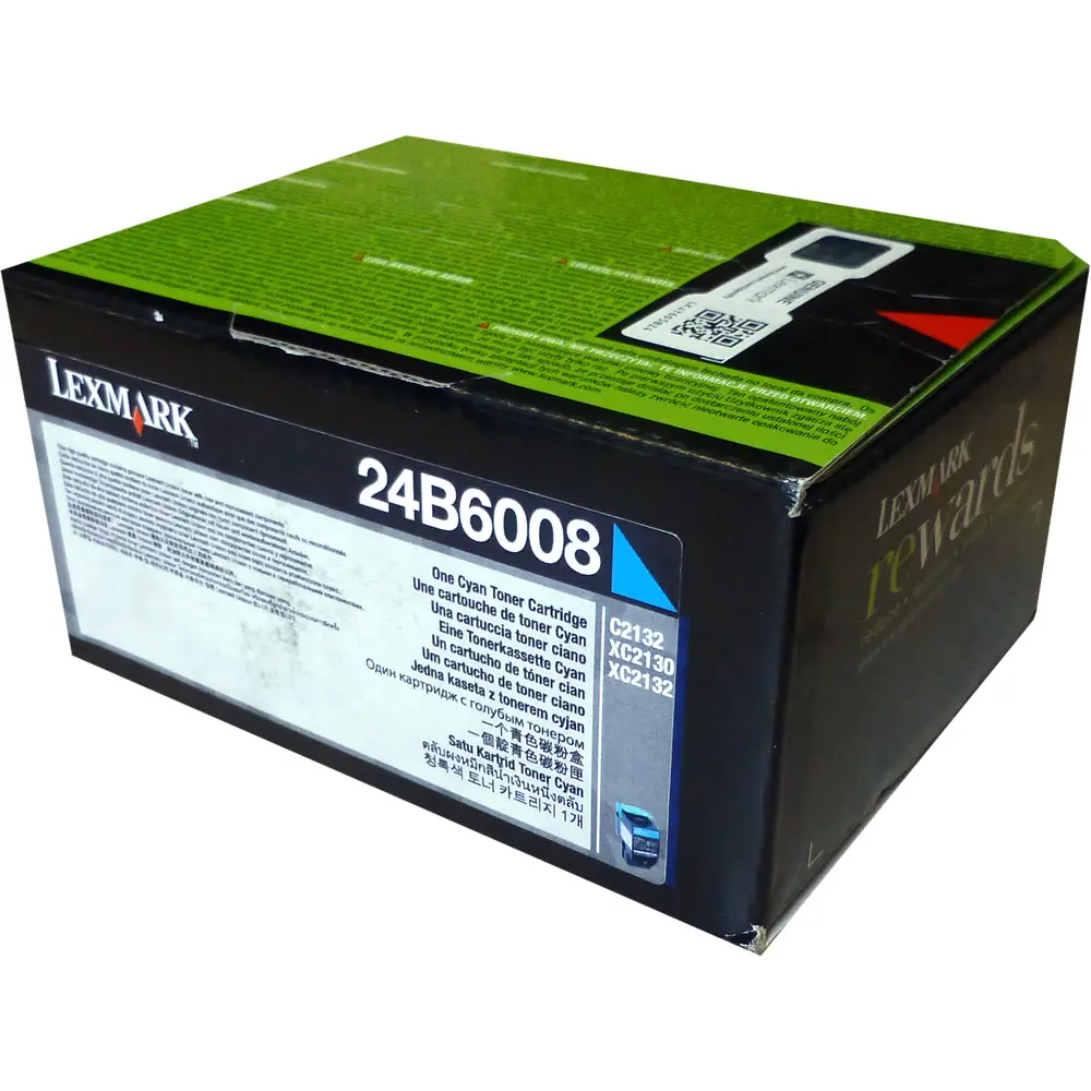 OEM Lexmark 24B6008 Cyan 3000 Pages Original Toner