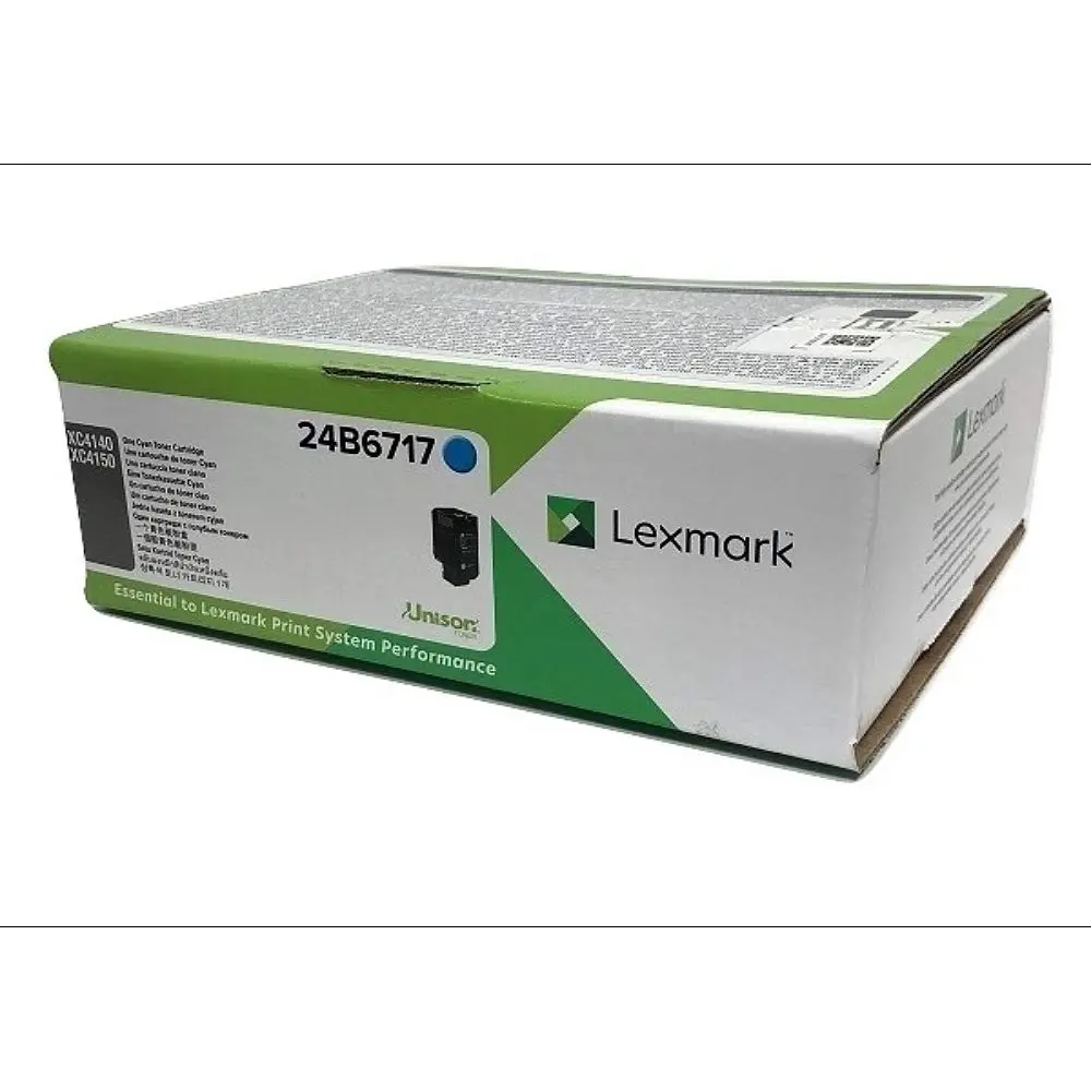 OEM Lexmark 24B6717 Cyan 13000 Pages Original Toner
