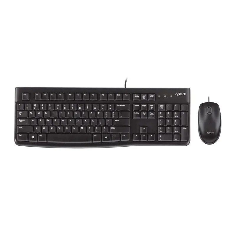 OEM Logitech MK120 Black Keyboard and Mouse 920-010021