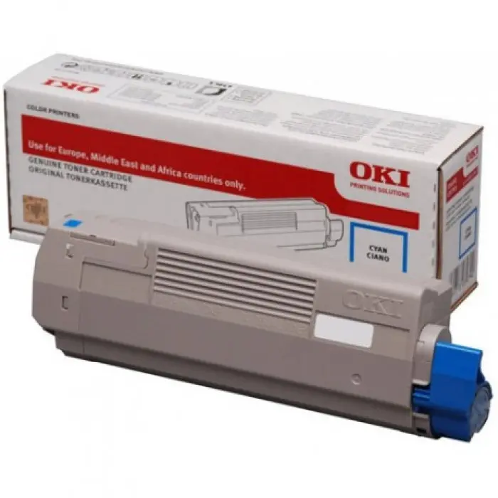 OEM OKI C532 Cyan 1500 Pages Original Toner 46490403