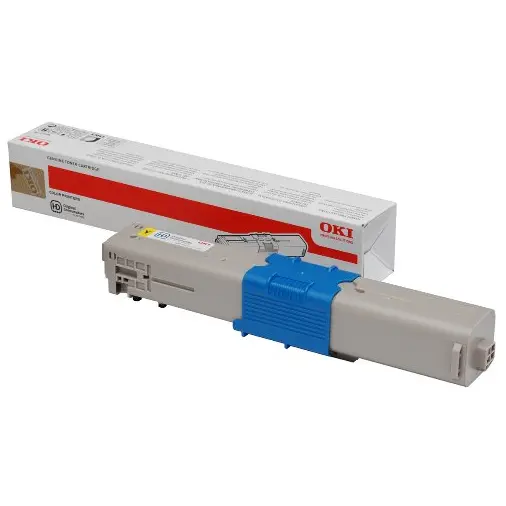 OEM OKI C532 Yellow 1500 Pages Original Toner 46490401