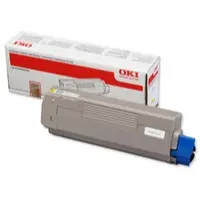 OEM OKI C610 44315305 Yellow 6000 Pages Original Toner