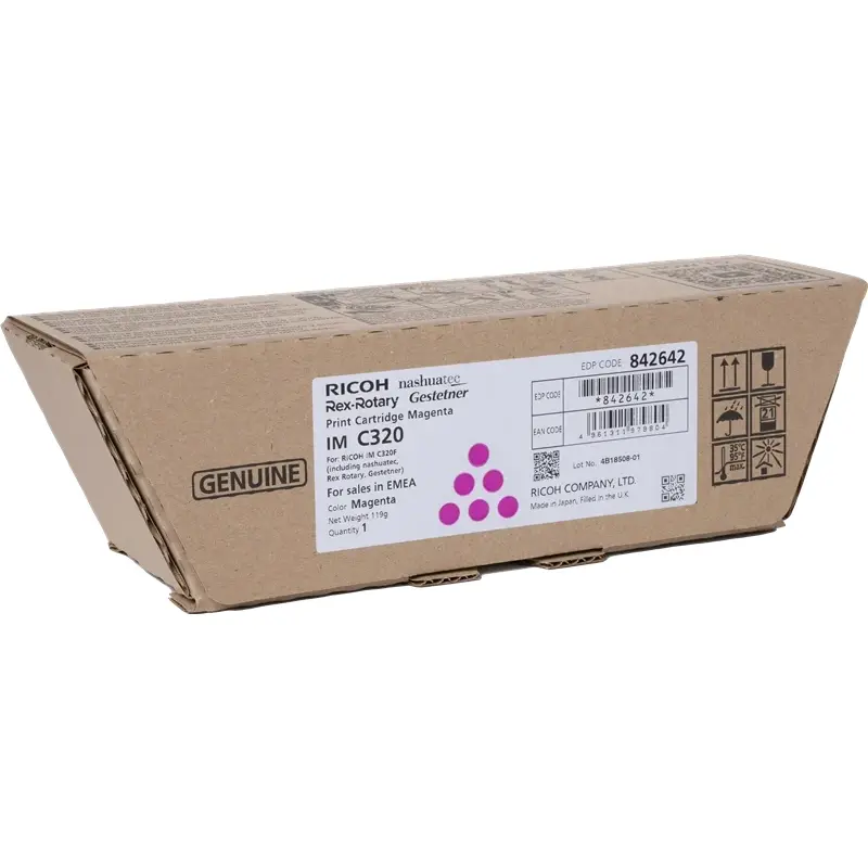 OEM Ricoh 842642 IMC320 Magenta Toner 10K pages