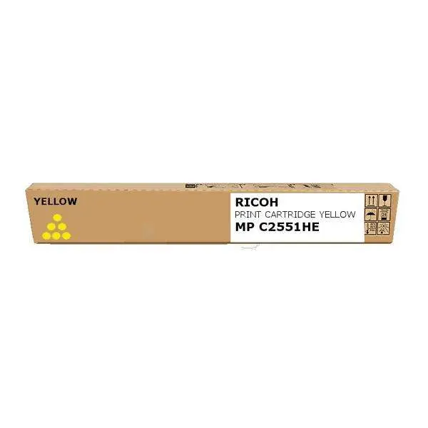 OEM Ricoh MPC2551 Yellow Toner 842062 841507