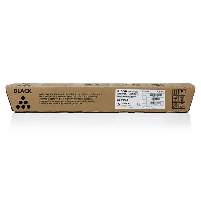 OEM Ricoh MPC3001 Black Toner Ctg 842047 841424 841579