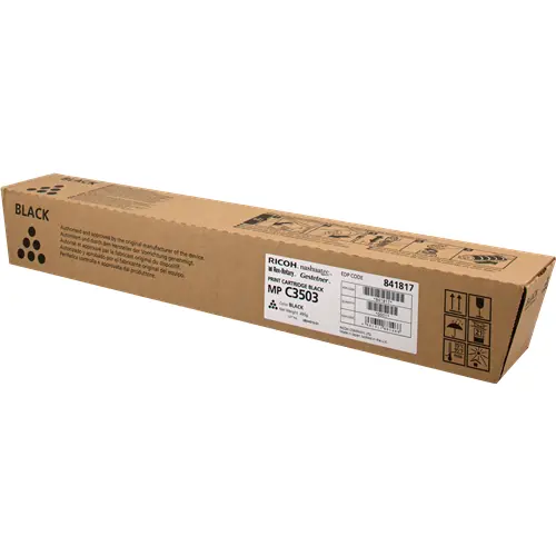 OEM Ricoh MPC3503 Black Toner 841817 