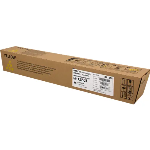 OEM Ricoh MPC3503 Yellow Toner 841818 