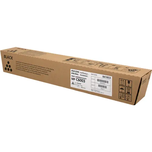 OEM Ricoh MPC6003 Black Toner 841853 