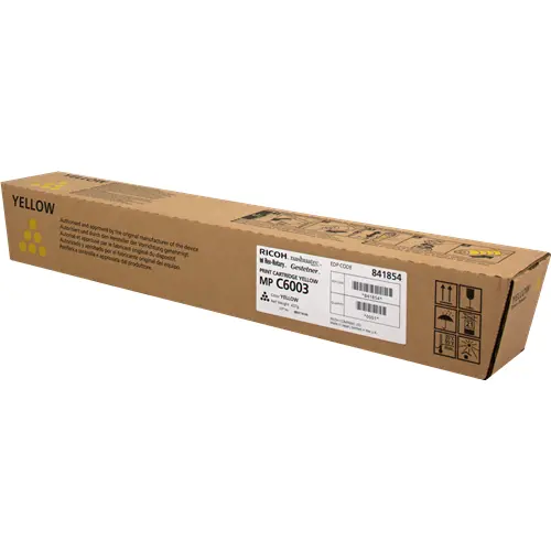 OEM Ricoh MPC6003 Yellow Toner 841854 