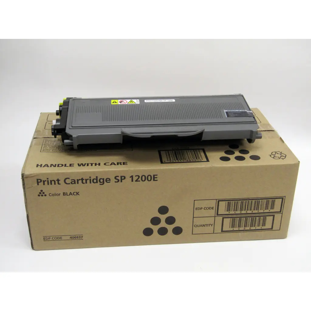 OEM Ricoh SP1200E Black Toner 406837