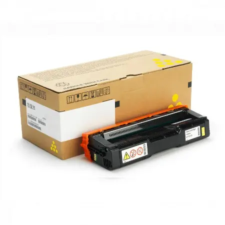 OEM Ricoh SPC252 Ultra Hi Yield Yellow Toner 407719