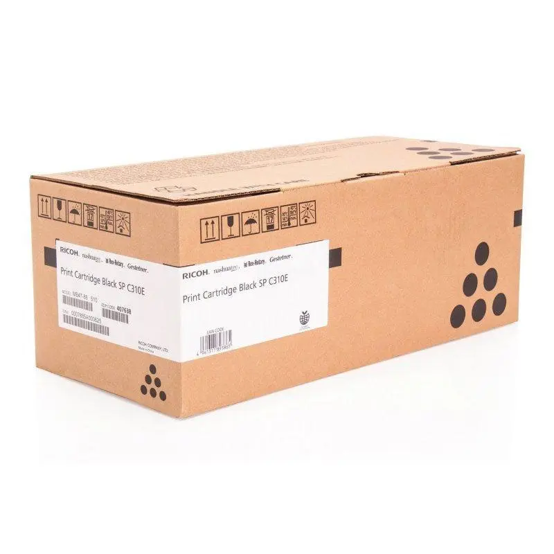 OEM Ricoh SPC310 Black Toner Ctg 406348 406332