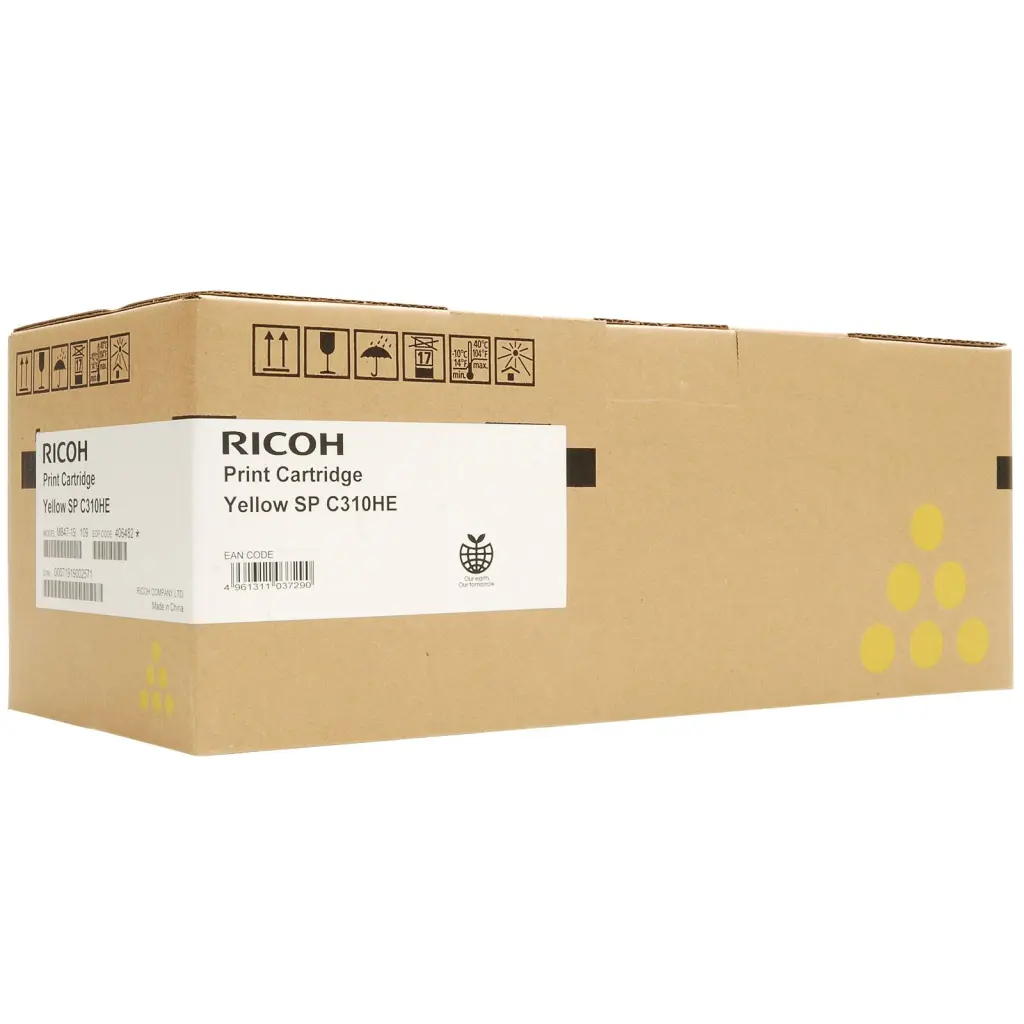 OEM Ricoh SPC311 Yellow Toner Ctg 406482 407635
