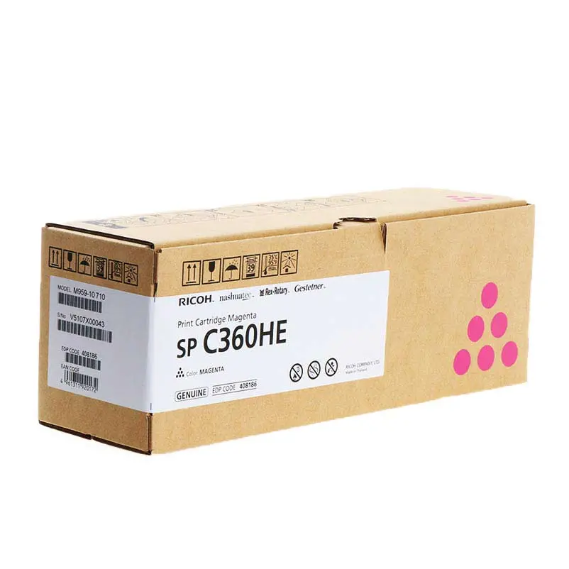 OEM Ricoh SPC360 Hi Yld Magenta Toner  408186 SPC360HE