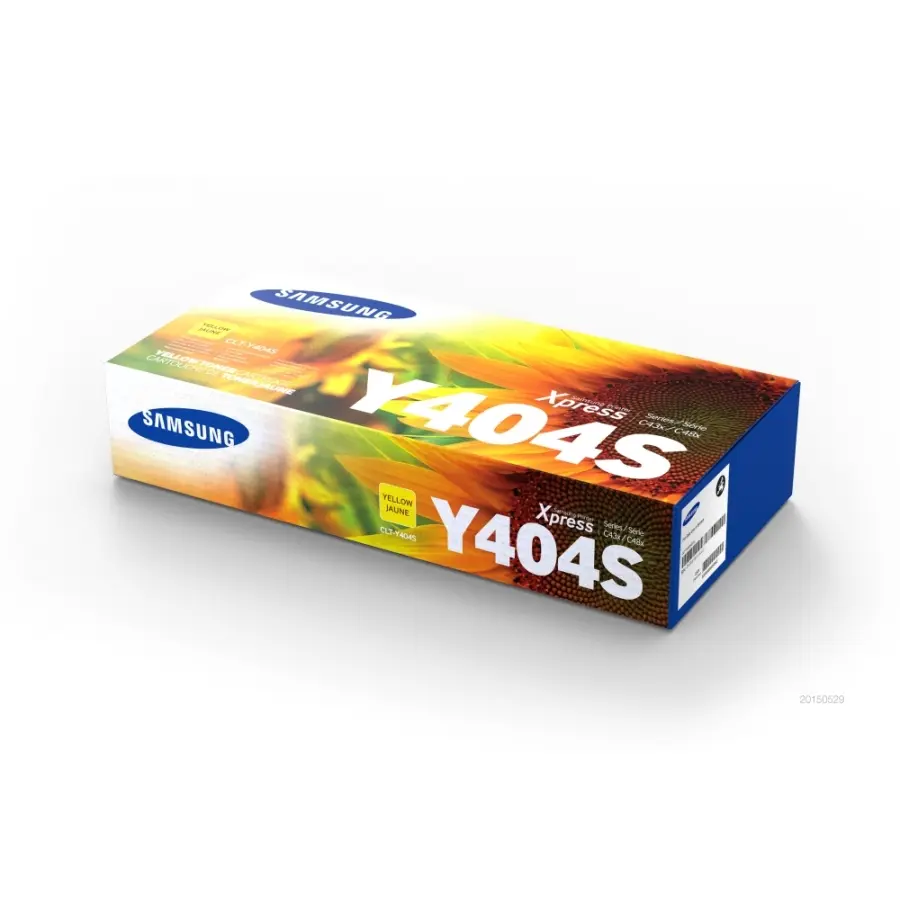 OEM Samsung CLT-Y404S SU444A Yellow 1000 Pages Original Toner