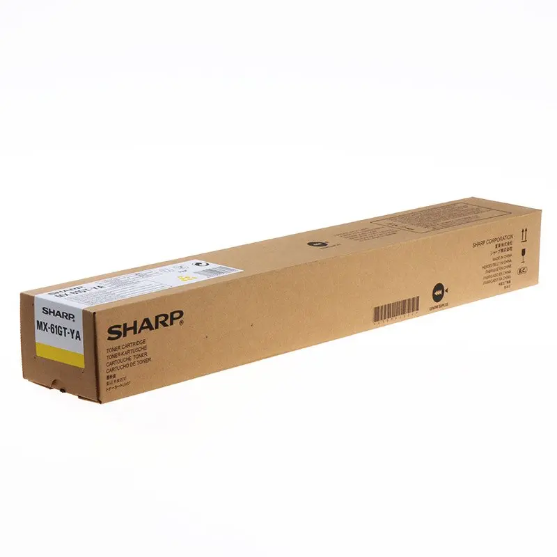 OEM Sharp MX61GTYA Yellow Toner