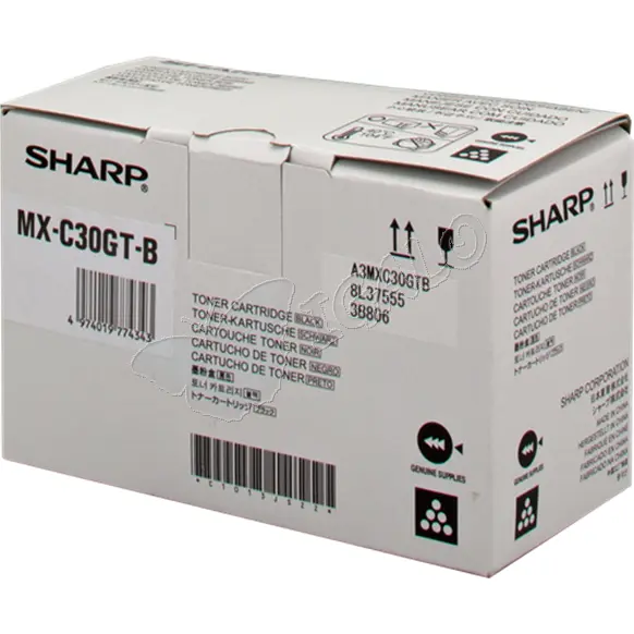OEM Sharp MXC30GTB Black Toner