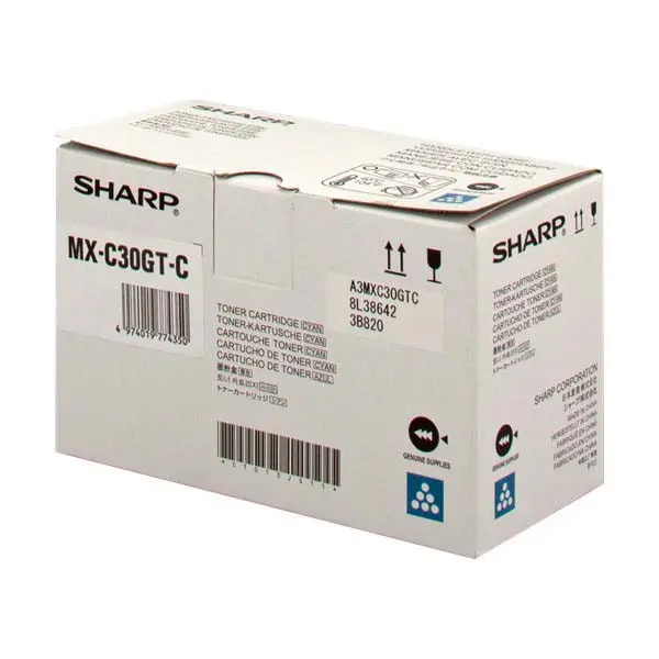 OEM Sharp MXC30GTC Cyan Toner