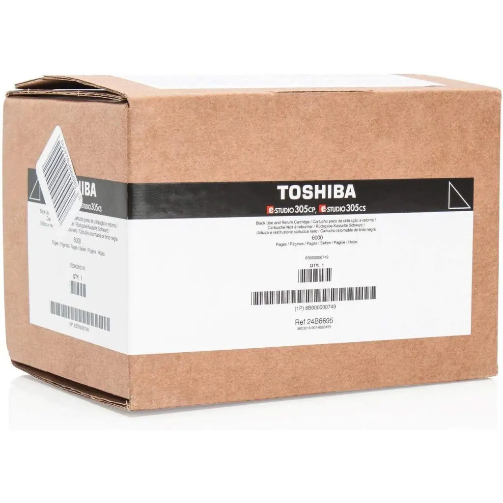 OEM Toshiba 6B000000749 (T-305PK-R) Black 6000 Pages Original Toner 